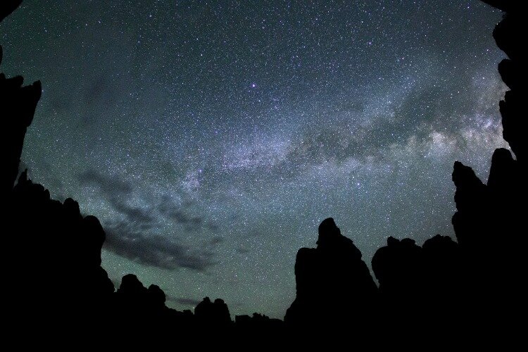 Milky Way Over The Dollhouse Canyonlands National Park Utah